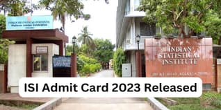 ISI Admit Card 2023 Released @isical.ac.in; Admission Test to be held on May 14